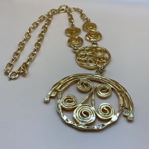 Vintage Ornate Statement Necklace